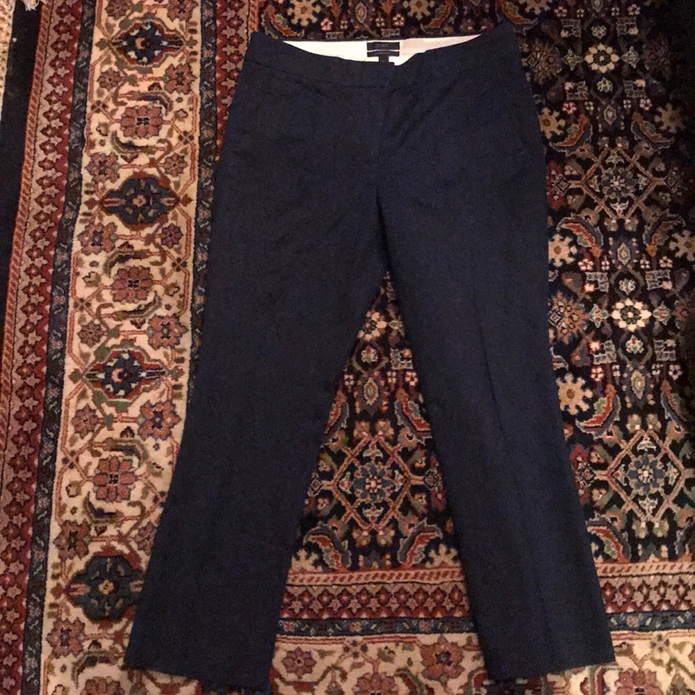 J. Crew Campbell Navy Pants Sz 8